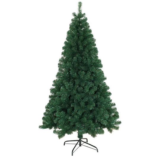 6ft Christmas Tree – 800 Tips, Full & Fluffy with Metal Stand, Easy Assembly